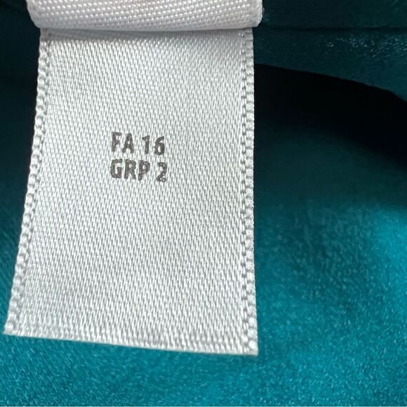 St. John Satin Dress with Embellishments Size 12 - Picture 9 of 10